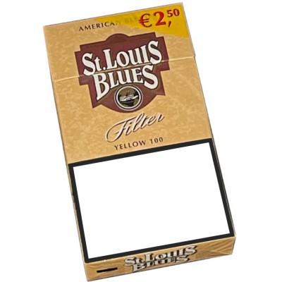 ST. LOUIS FILTER YELLOW 100'S 17's 5 Τμχ.